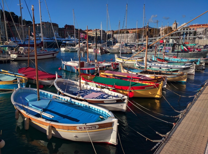crane, nature, docks, boats, view, near, european, france, seaside, landscape, architecture, french, tourism, mast, nice, provence, riviera, azur, panorama