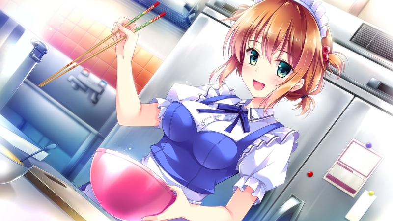 cooking, Tange Kasumi, anime girls, visual novel, 1080P, Golden Marriage