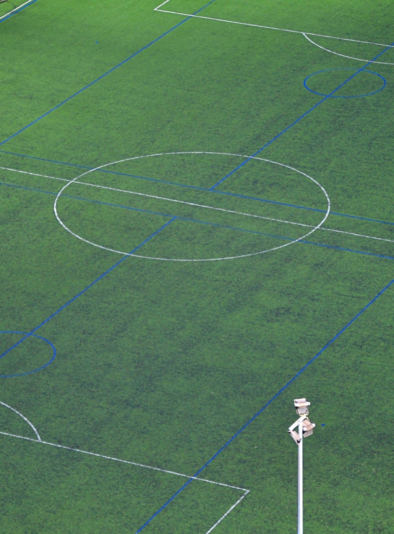land, light, caption, soccer, grass, nobody, nature, training, marseille, green color, lines, white color, scuffed, plant, football pitch, kick off, sport
