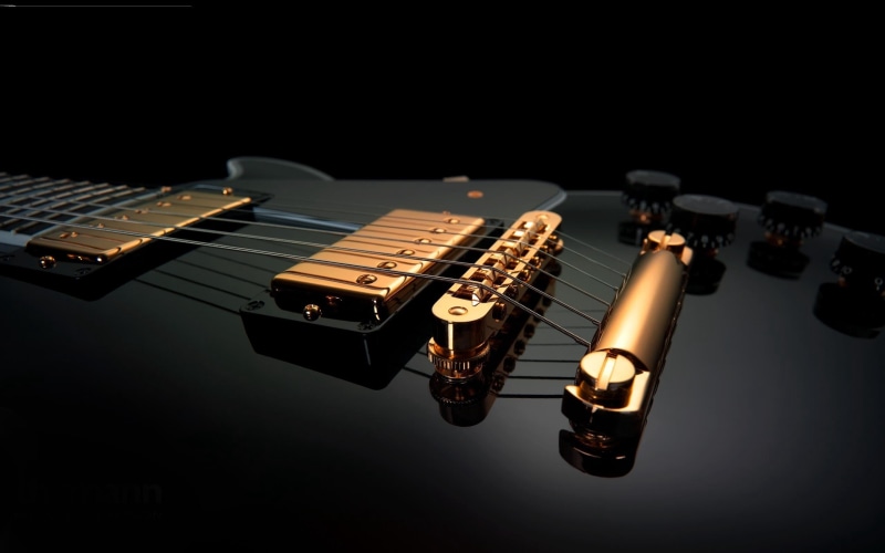 bass Guitar, blues Music, illuminated, no People, single Object, electricity, indoors, instrument, guitarist, electric Guitar, popular Music Concert, chord