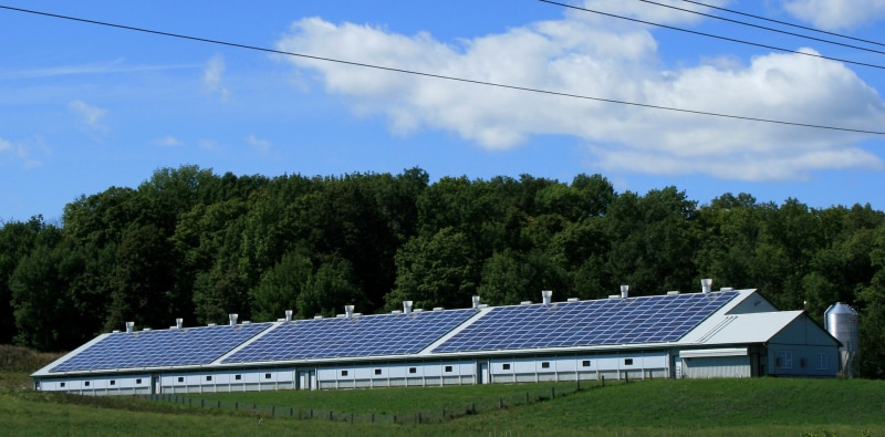 1080P, sustainable resources, equipment, nature, clean, technology, science, blue, generator, solar energy, white, surrounded, electrical, barn, electricity