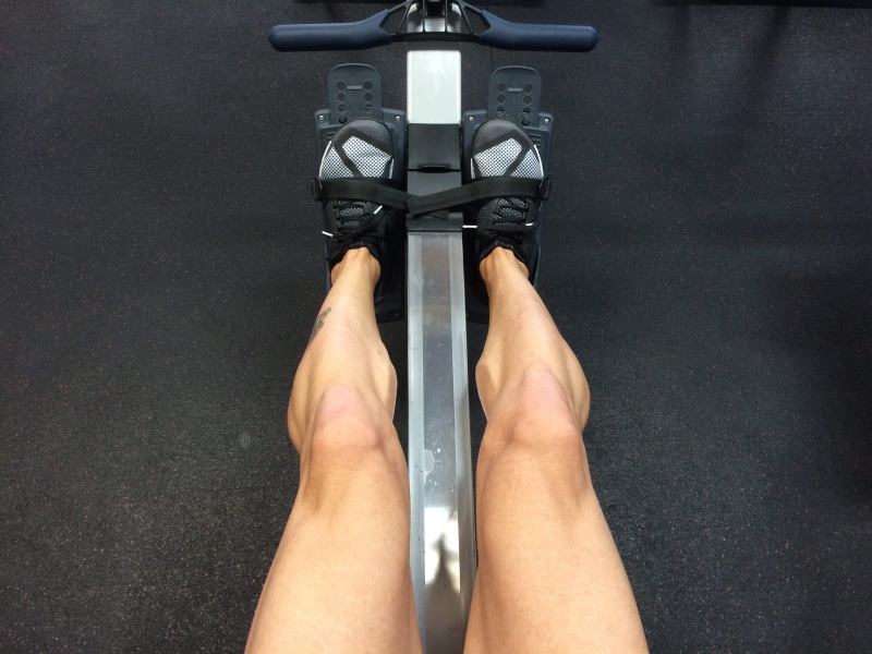 gym, weapon, rapid city, working out, close-up, lifestyles, rowing machine, adult, finger, legs, body part, indoors, rowing, personal perspective, quads