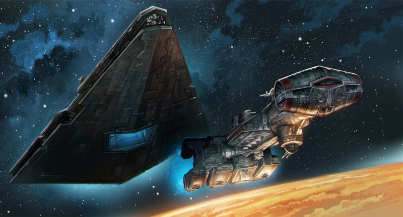 Star Wars Episode IV: A New Hope, Fan Art, 1080P, Star Wars, Star Destroyer