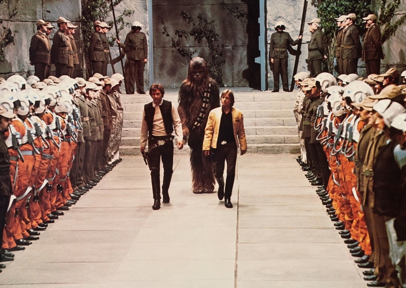 Star Wars, Chewbacca, Han Solo, Mark Hamill, Harrison Ford, Luke Skywalker, Star Wars Episode IV: A New Hope, 1080P