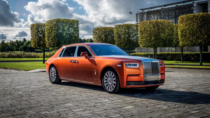 4K, Rolls-Royce Phantom EWB, 2017, 4K, Star of India