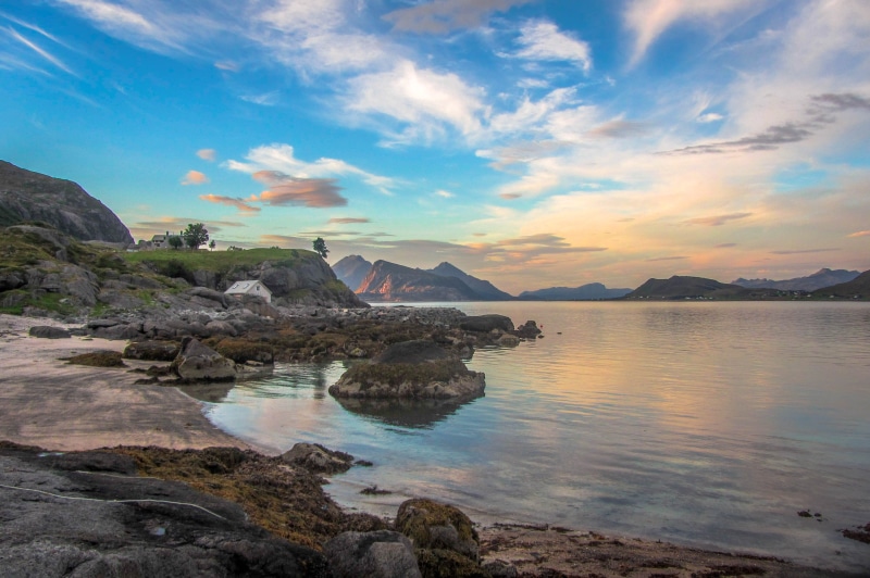 adventure, cloud - sky, clouds, landscape, beauty in nature, reflection, no people, scenics - nature, rest, environment, land, fish, blue, recovery, sea
