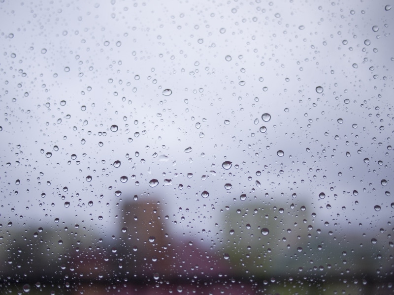 day, window, glass, rainy season, weather, rainy, 4K, building, grey, water, sky, nature, apartment, view, outskirts, urban, rain, cold, city view, bad weather