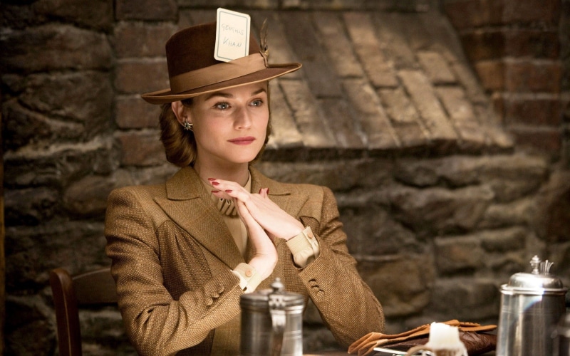 blonde, hat, beautiful people, jacket, Diane Kruger, indoors, lifestyles, portrait, adult, front view, looking at camera, one person, young women, movies