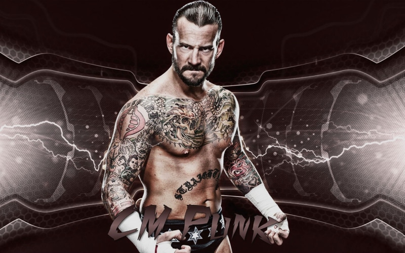 indoors, american, waist up, front view, males, lifestyles, tattoo, wwe champion, muscular build, cm, communication, black background, punk, one person