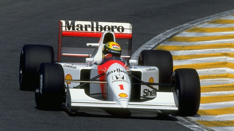 1080P, Marlboro, Mclaren Mp4, helmet, Ayrton Senna, Formula 1, McLaren