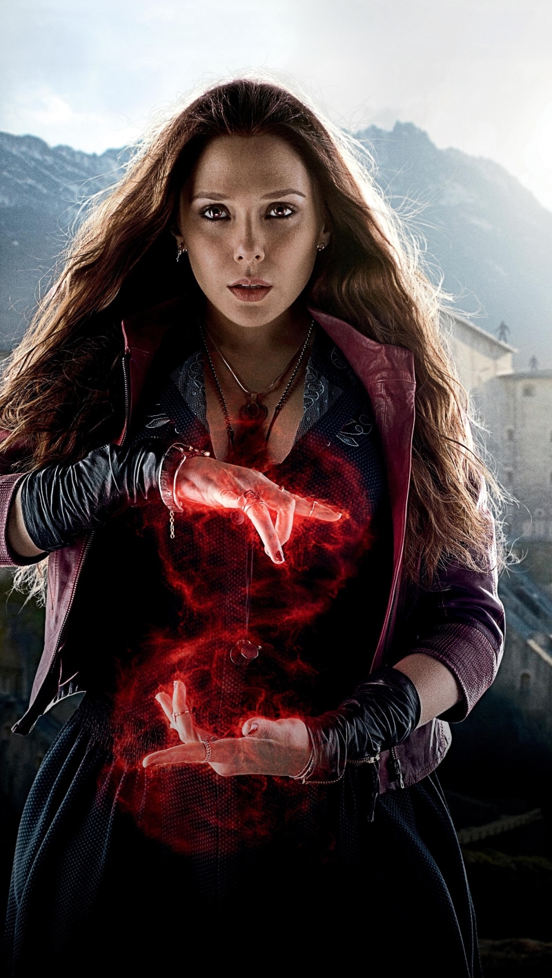 The Avengers, Scarlet Witch, 4K, Avengers: Age Of Ultron, Elizabeth Olsen