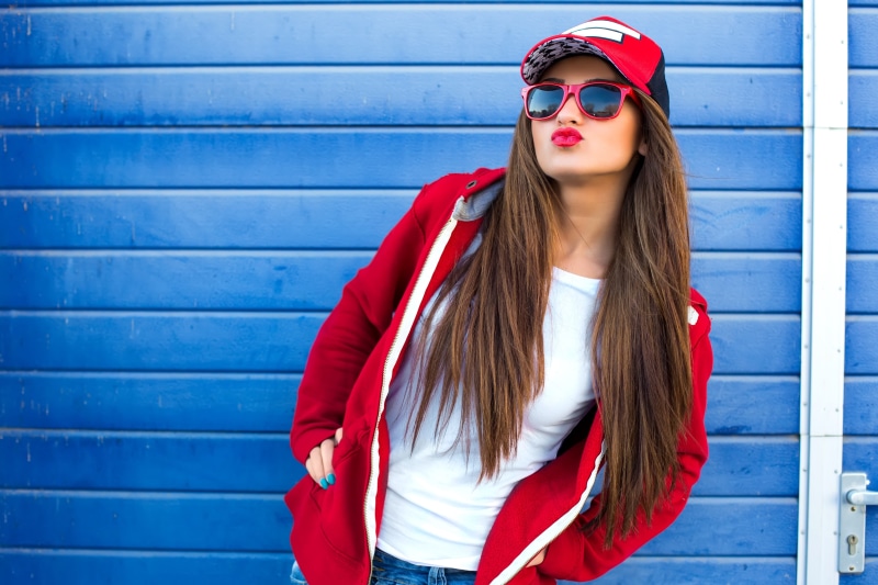 summer, hipster, real people, beauty, young Adult, adult, fashion Model, young women, city Life, lifestyles, cool, sport, jacket, beautiful woman, street