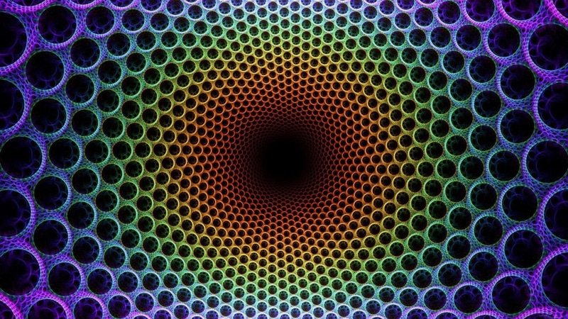 circle, illusion, optical illusion, cplors, 1080P, abstract, colorful