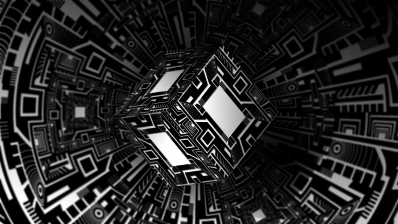 8K, vector, Optical art, black, Optical Illusion, Techno, white