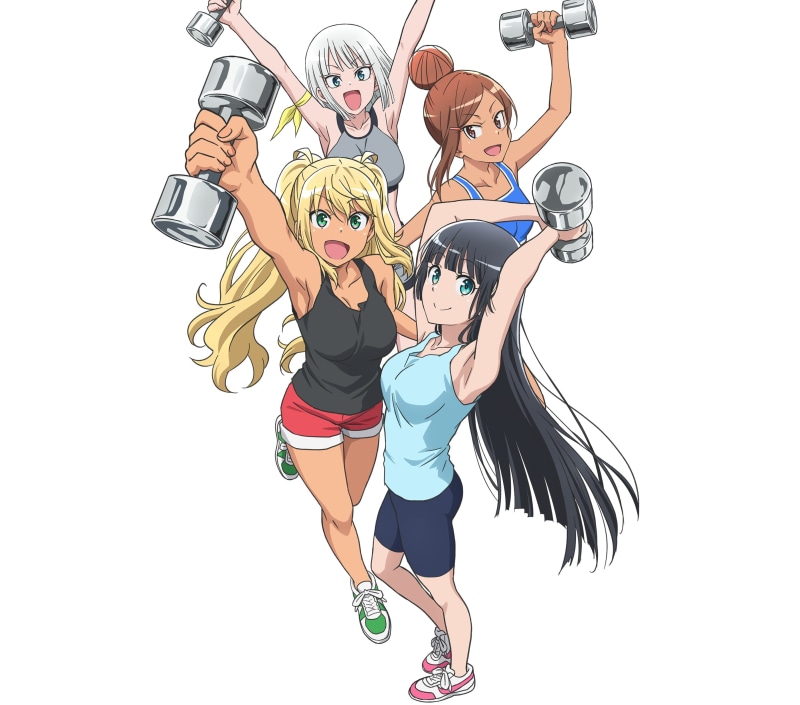 2K, Akemi Souryuuin, Zina Void, Ayaka Uehara, Hibiki Sakura, Anime, How Heavy Are the Dumbbells You Lift?