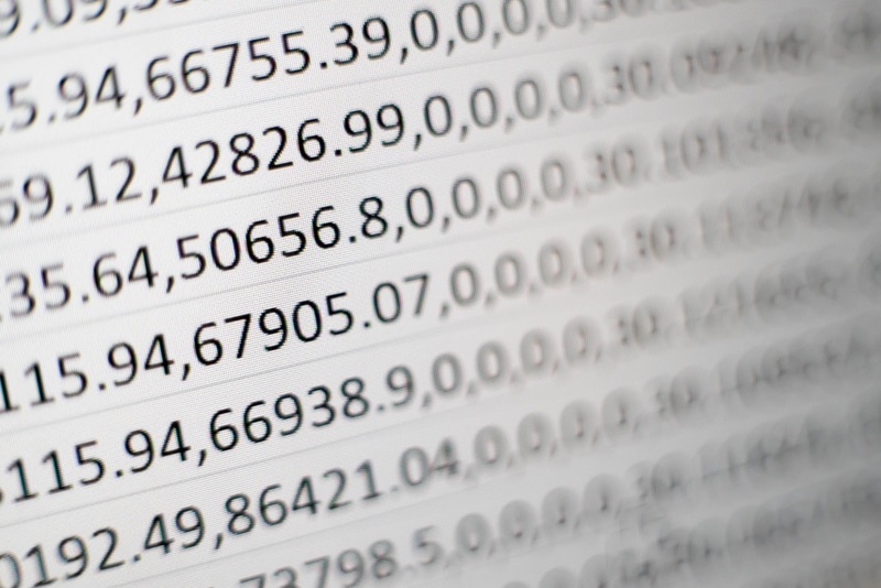expertise, no people, big data, education, close-up, business, programming, screen, price, indoors, numbers, healthcare and medicine, tech, 2K, csv, selective focus