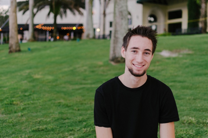 young Adult, nature, lifestyle, happiness, crew, men, shirt, man, adult, t, smiling, green, photo, wearing, one Person, real people, grass, male Beauty