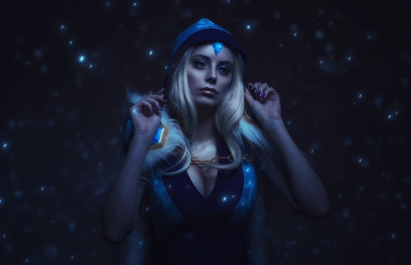 1080P, Crystal Maiden (DotA 2), Women, Cosplay