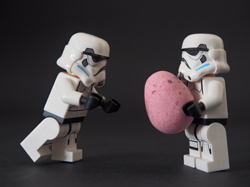 figurine, soldier, helmet, still life, star wars, female likeness, male likeness, giving, infantry, chocolate, food and drink, empire, robot, artificial intelligence