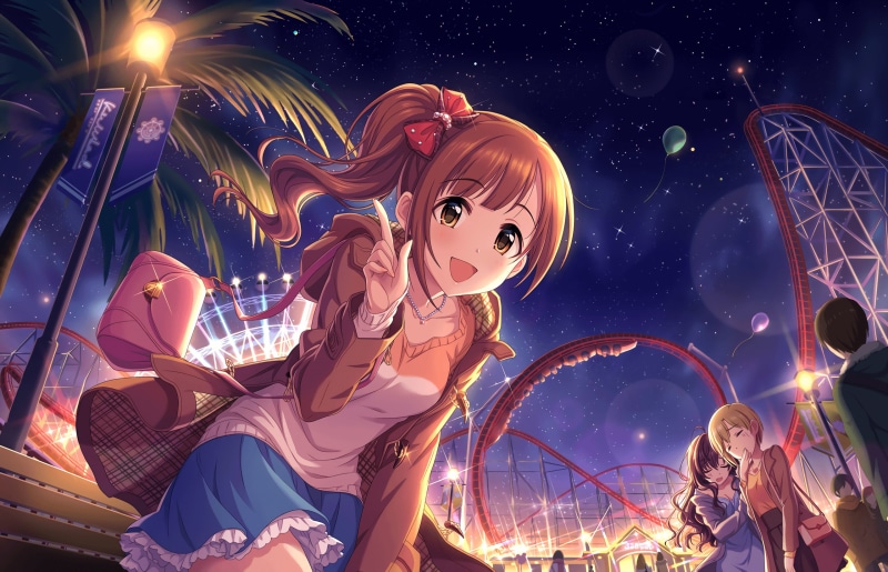 roller, 2K, yumi, girls, idolmaster, ichinose, shiki, igarashi, cinderella, coaster, kyouko, faceless, aiba