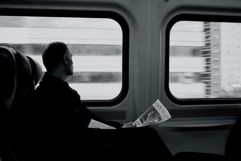 men, 4K, window, holding, man, one person, transparent, day, mode of transport, public transportation, land vehicle, train, outdoors, real people, rail transportation