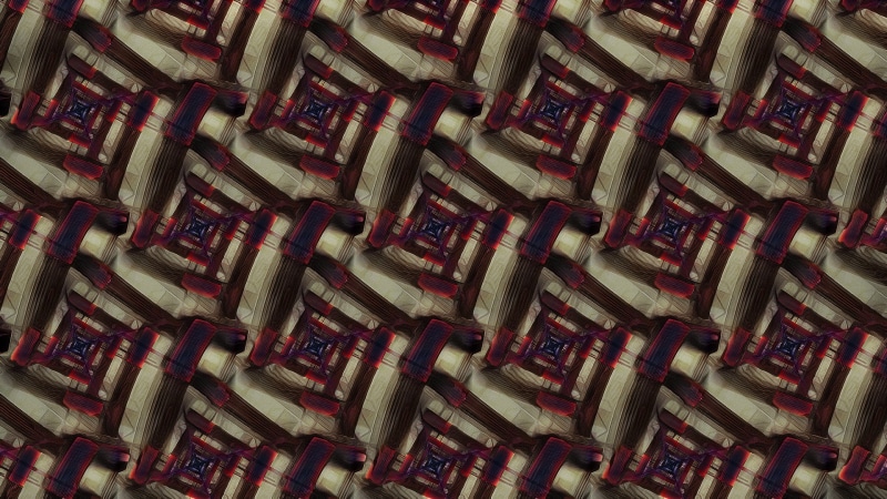 indoors, close-up, chopped, large group of objects, abundance, pattern, red, arrangement, food and drink, 3D fractal, 1080P, digital art, freshness, in a row