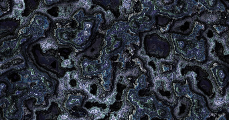 3D fractal, design, full frame, textured, abstract, 4K, day, pattern, built structure, water, high angle view, close-up, black color, art and craft, digital art