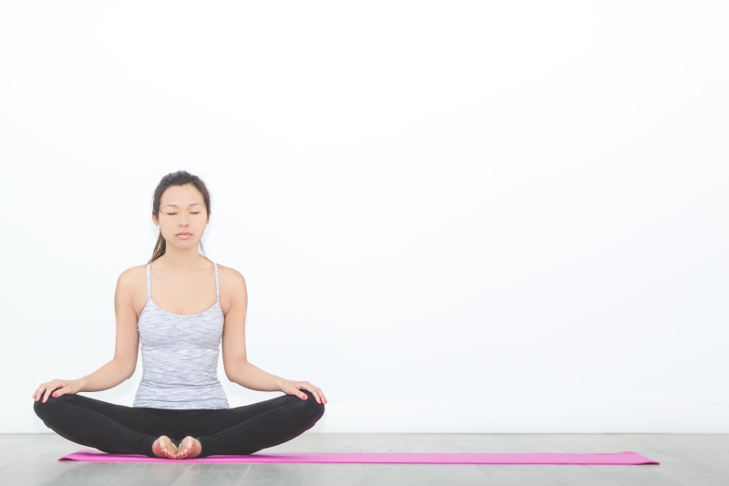 sitting, religion, Yoga, cross-legged, lifestyles, beautiful woman, relaxation exercise, adult, lotus position, spirituality, meditating, wellbeing, Meditation