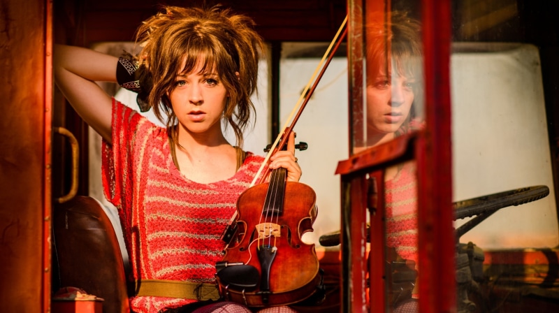 women, Lindsey Stirling, violin, celebrity, musical instrument, 2K