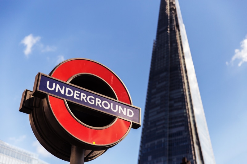 red, built structure, urban Scene, Canon 6D, no people, shard, nature, office building exterior, london, the Shard, Image, 4K, road sign, sky, low angle view