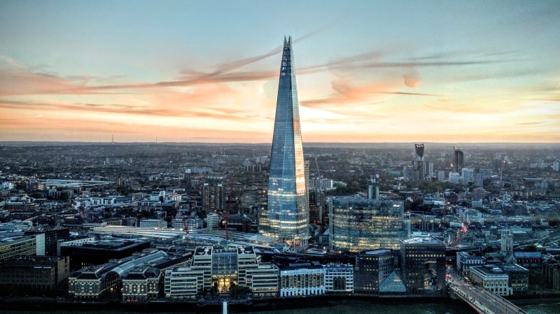 aerial, view, downtown, modern, aerial view, building, eye, s, tourism, highrise, city, sky, skyscraper, photography, high, financial, nature, shard, rise