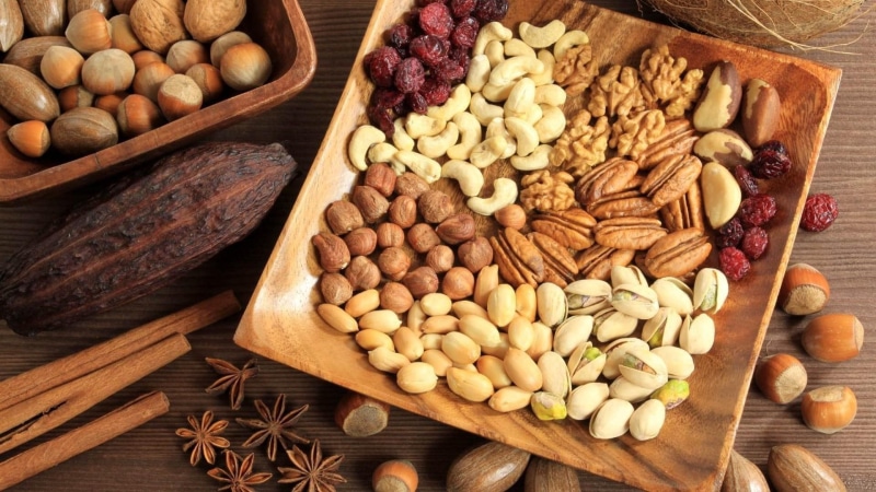 gallery, 1080P, nuts, fruits, food