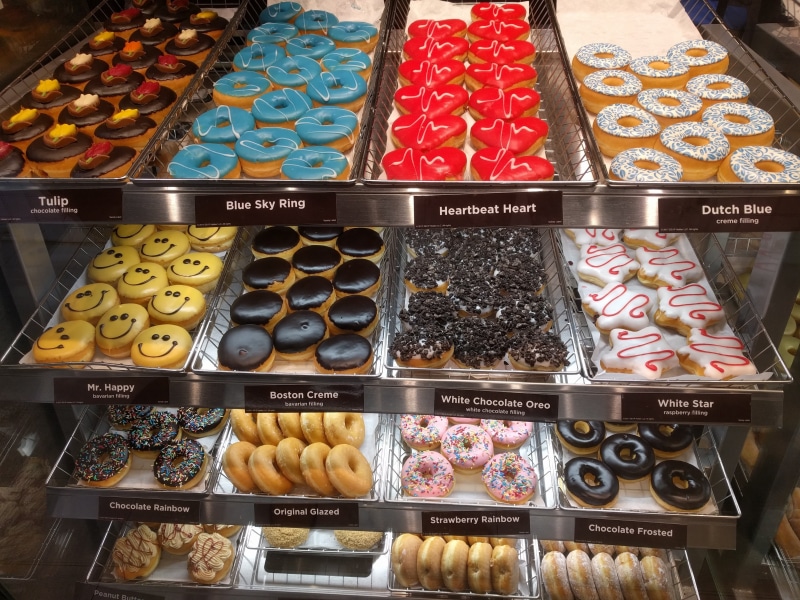 snack, bakery, food, junk, 4K, chocolate, candy, order, doughnut, freshness, glazed, large group of objects, baked pastry item, dessert, still life, delicious