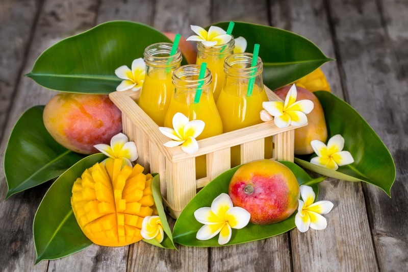 Food, Mango, Drink, 1080P, Fruit, Still Life