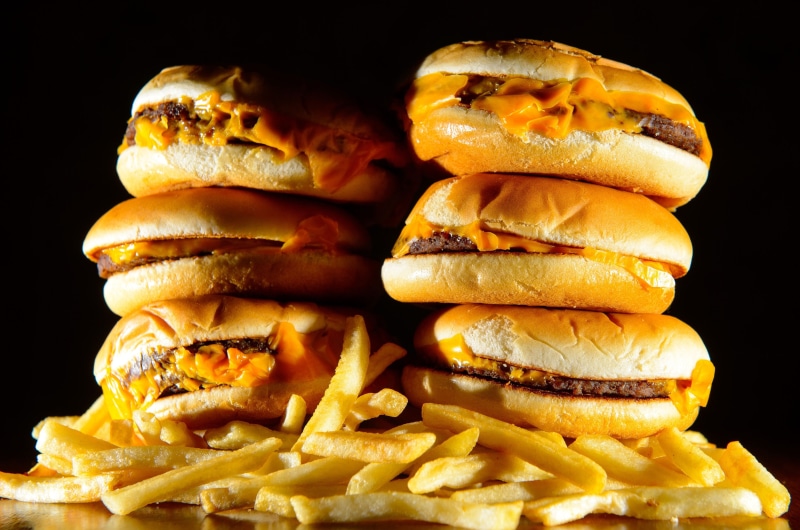 still life, french fries, Fries, bun, Cheddar, french food, bread, food and drink, stack, snack, unhealthy eating, baked, hot dog, 2K, freshness, food