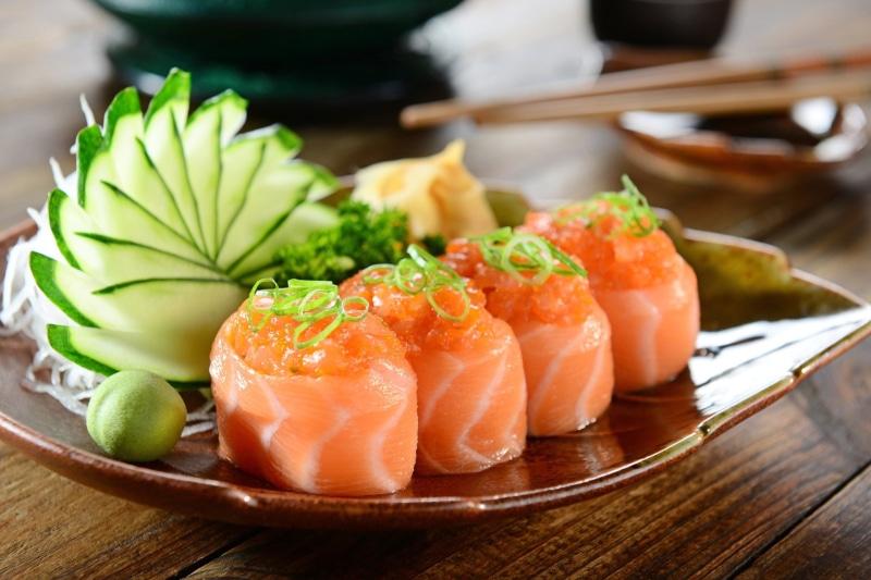 Seafood, Food, Fish, Sushi, 1080P