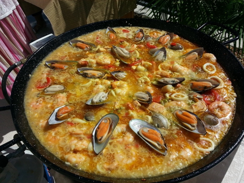 close-up, flames, saffron, conine spanish, healthy eating, no people, vegetables, mediterranean, fire, dénia, firewood burned, freshness, dish, crayfish