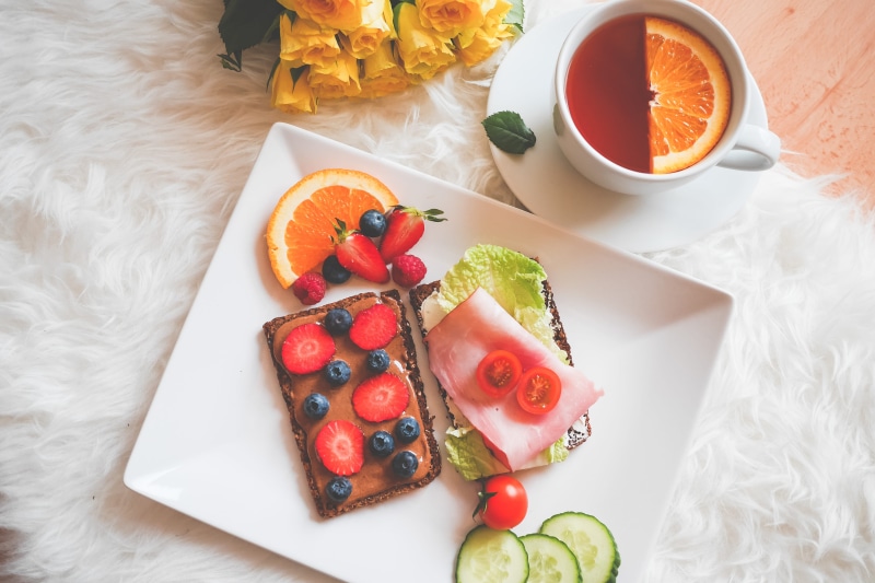 still life, indoors, sunday, Healthy, strawberries, seafood, strawberry, slice, gourmet, directly above, prepared Fish, hungry, foodie, food, vegetable