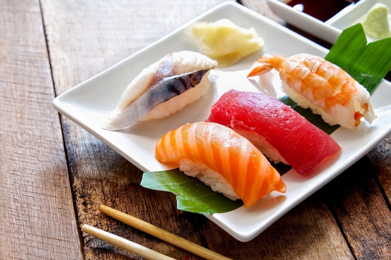 oriental, still, asian, fish, meat, japan, life, meal, 1080P, food, japanese, seafood, sushi