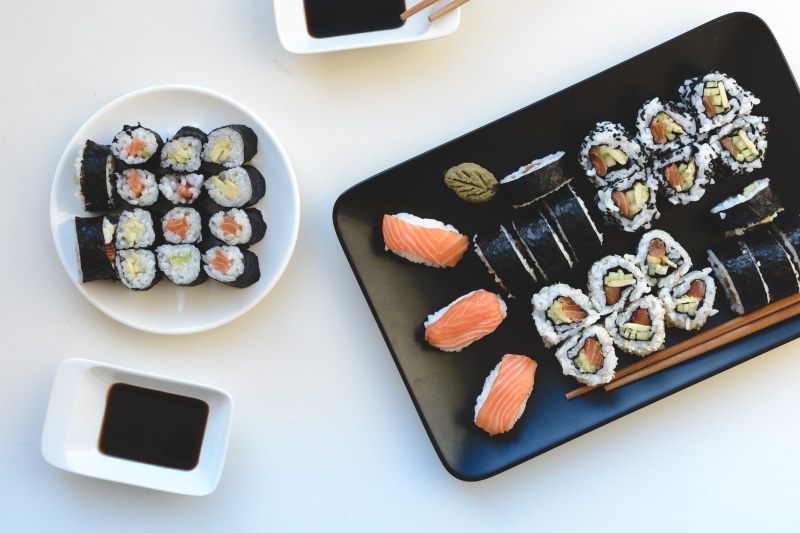 asia, gourmet, tray, Homemade, food and drink, asian food, high angle view, indoors, food, table, east Asian Culture, top view, lunch, dinner, japanese Culture