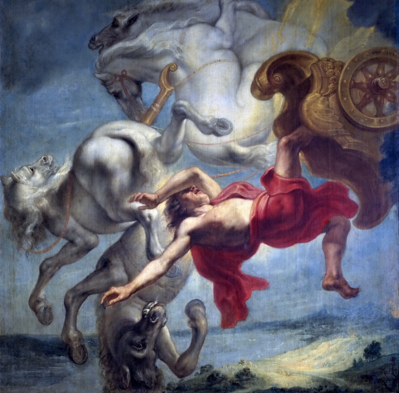 picture, mythology, The Fall Of Phaeton, Jan Karel van Eyck, 1080P