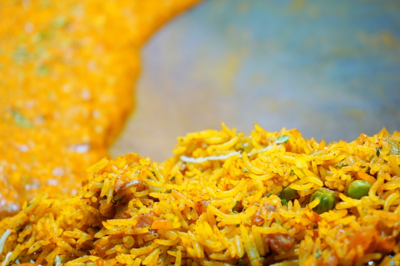 indian food, beauty in nature, asian food, 5K, food photography, nature, flower, selective focus, food and drink, popular, flower head, curry, food, day