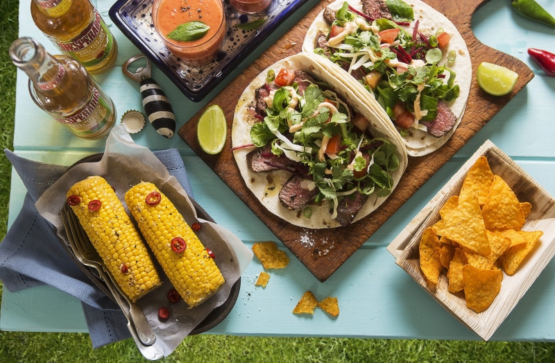 freshness, 1080P, directly above, green, plate, still life, vegetable, nacho, avocado, table, bowl, Mexican, corn, household equipment, glass, indoors