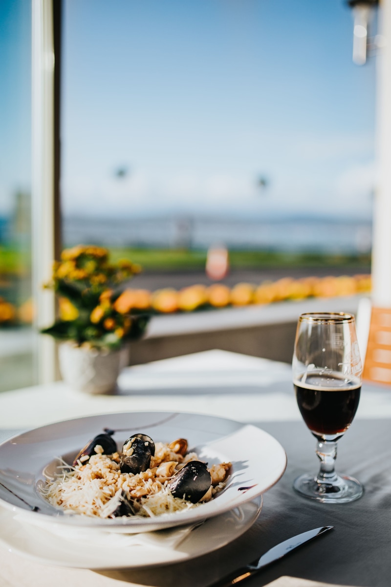 Nessebur, Bulgaria, appetizer, focus on foreground, Restaurant, refreshment, lunch, meal, serving size, freshness, dinner, drinking Glass, glass, table