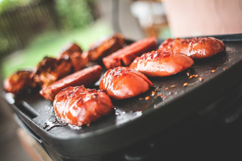 flame, preparing food, no people, food, hungry, cooked, still life, healthy eating, close-up, pork, vegetable, 4K, meal, preparation, meat, barbecue Grill