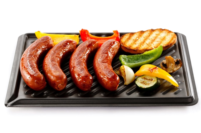 sausage, beef, meat, gourmet, close-up, studio Shot, steak, onion, roasted, tomato, no People, fried, 2K, chicken Meat, slice, dinner, barbecue Grill