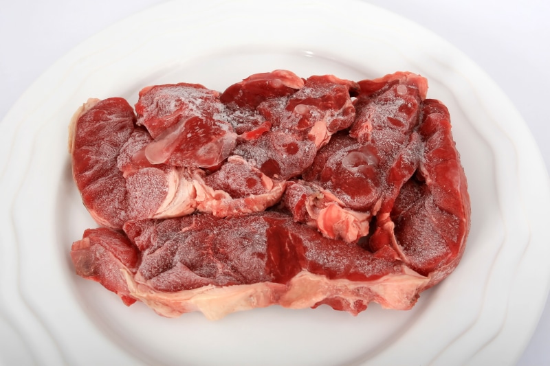 sirloin, cookery, food, chopped, dried fruit, rib, indoors, frozen, lamb, ham, temptation, diet, ready-to-eat, grilling, studio shot, healthy eating, crockery