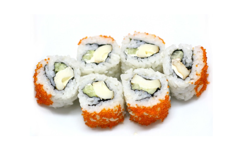 rice - Food Staple, wasabi Sauce, dinner, serving size, avocado, appetizer, maki Sushi, food And Drink, no people, sesame, food, dish, east Asian Culture