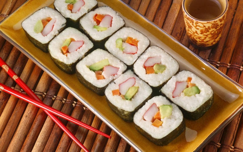 meal, 720P, food, wide, sushi