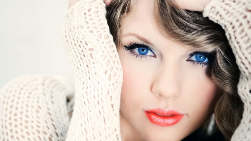 women, 1080P, blu eyes, Taylor Swift